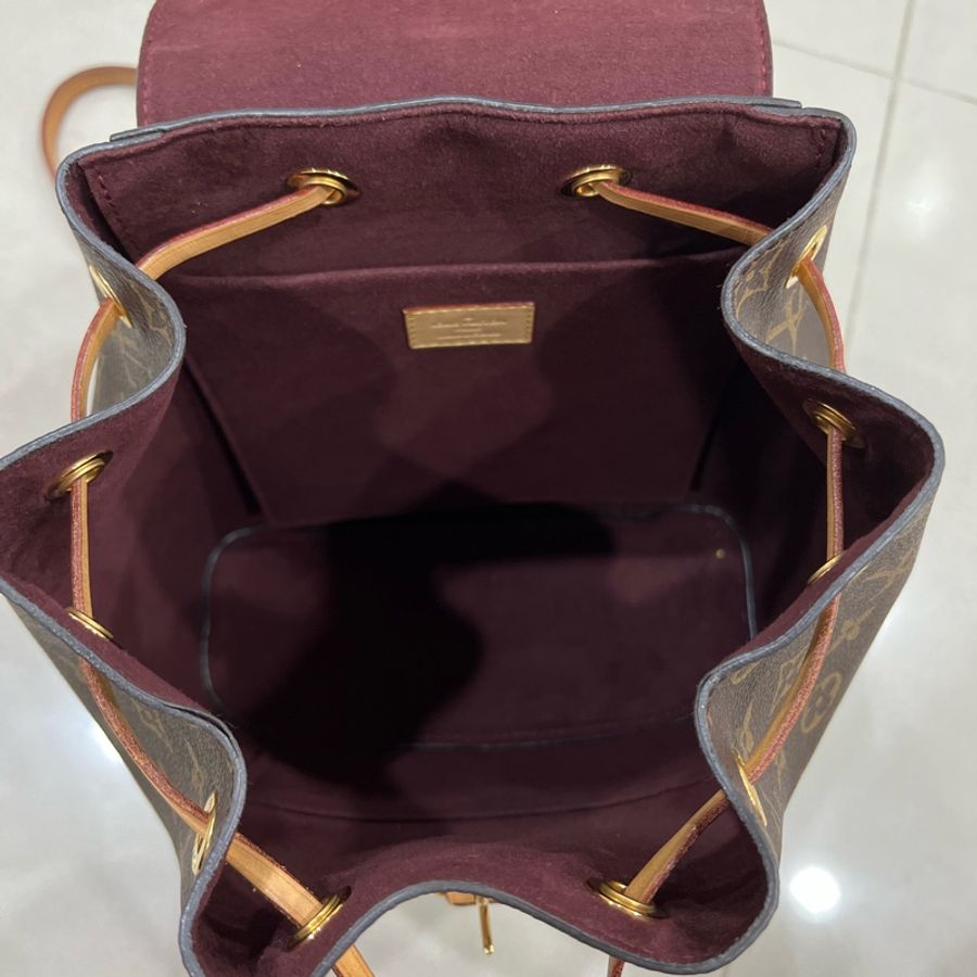 LV M43431 Montsouris經典Monogram後背包-4
