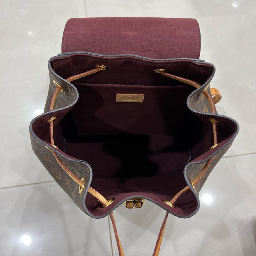 LV M43431 Montsouris經典Monogram後背包-17
