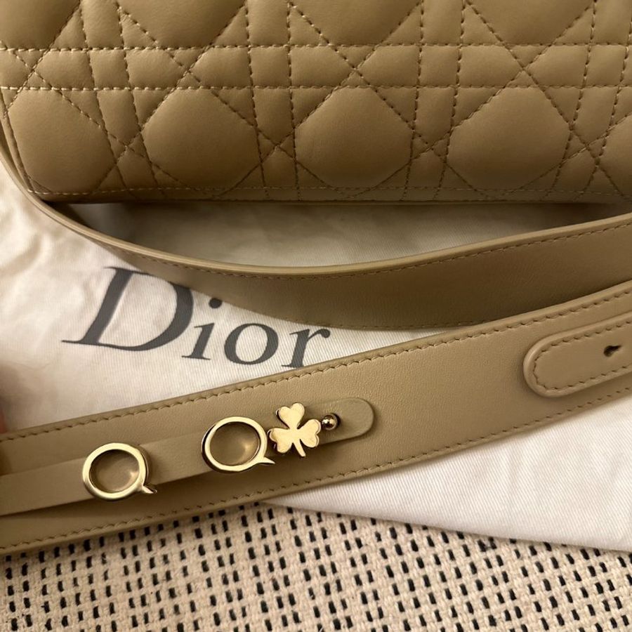 LADY DIOR MY ABCDIOR 手袋 S 小號 米色-9