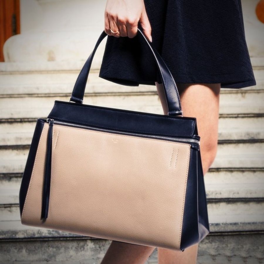Celine超有氣質的edge bag-5