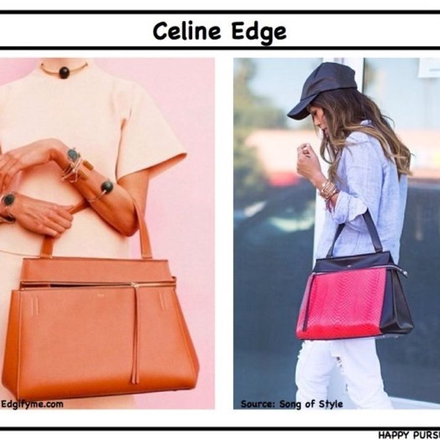 Celine超有氣質的edge bag-7