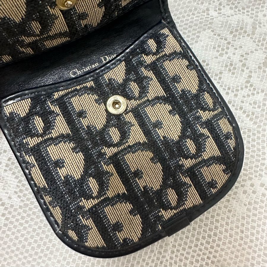 【Dior】翻蓋式零錢包-6