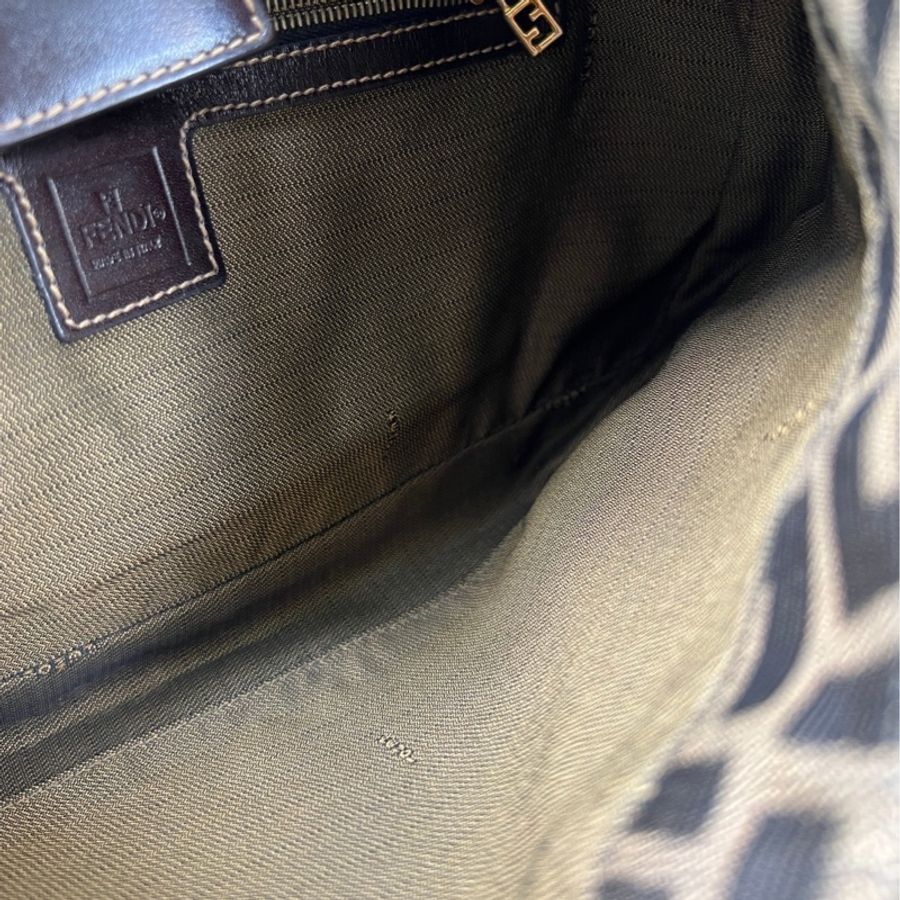 【FENDI】稀有金扣手提肩背包-11