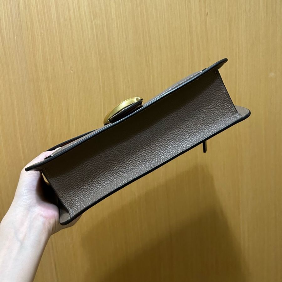 Coach Tabby26 單肩手袋 可可棕色-4
