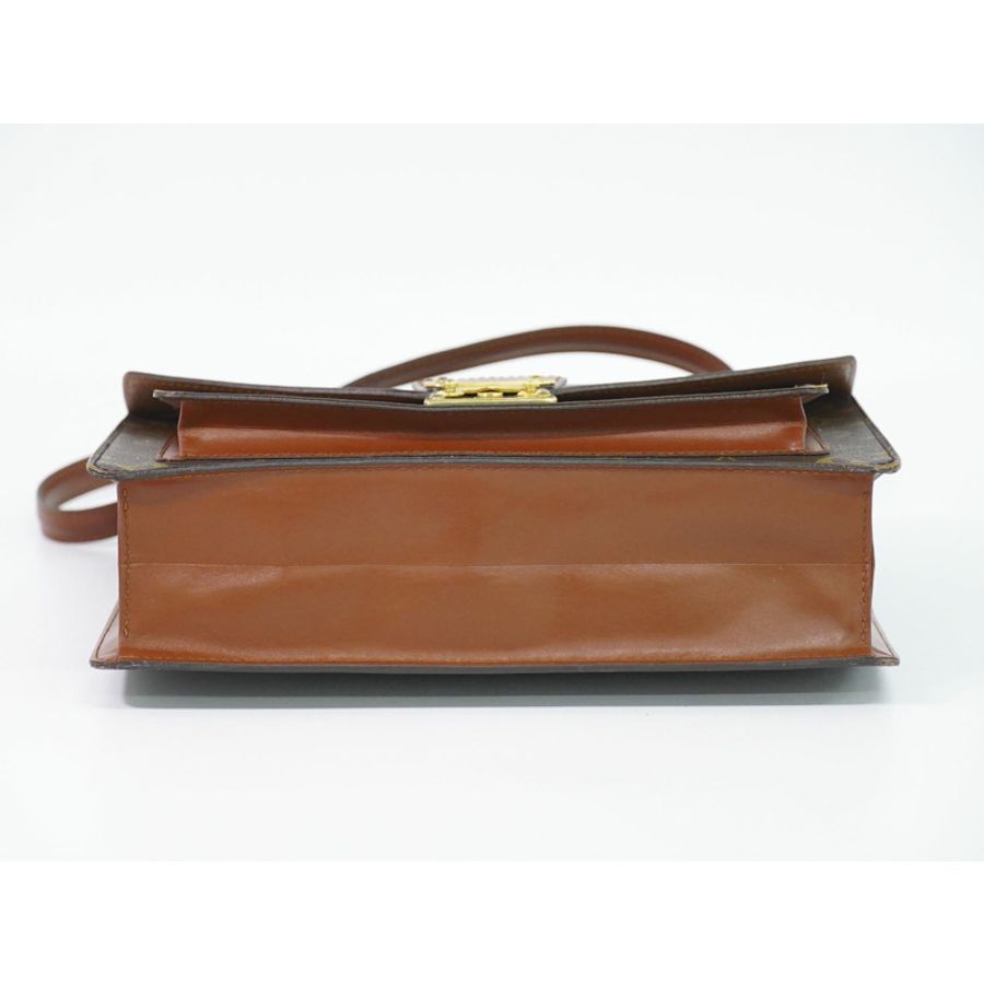 正品路易威登 LOUIS VUITTON LV Monceau 交織字母 2WAY 挎包手提包手提包棕色 M51185 Monceau Vuitton 包二手貨-2