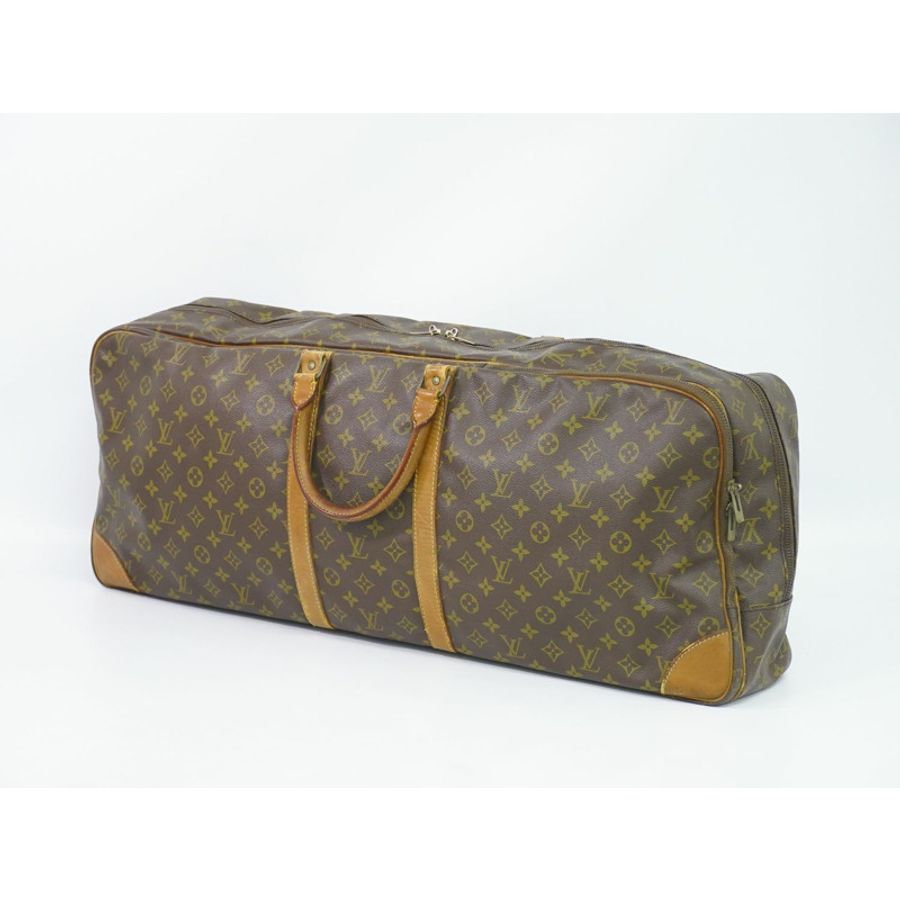 正品路易威登 LV Sack Tennis Monogram 網球包波士頓包手提包棕色威登包二手-1