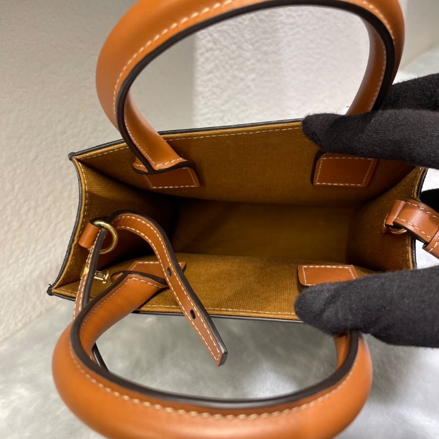 (全新)Celine mini cabas直式手袋-4