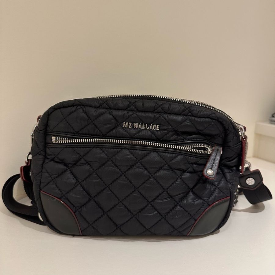❌售出❌全新轉售 美國紐約品牌 原價$10600|Mz Wallace 兩用斜背包 肩背包 輕量鋪棉超輕超柔軟-3