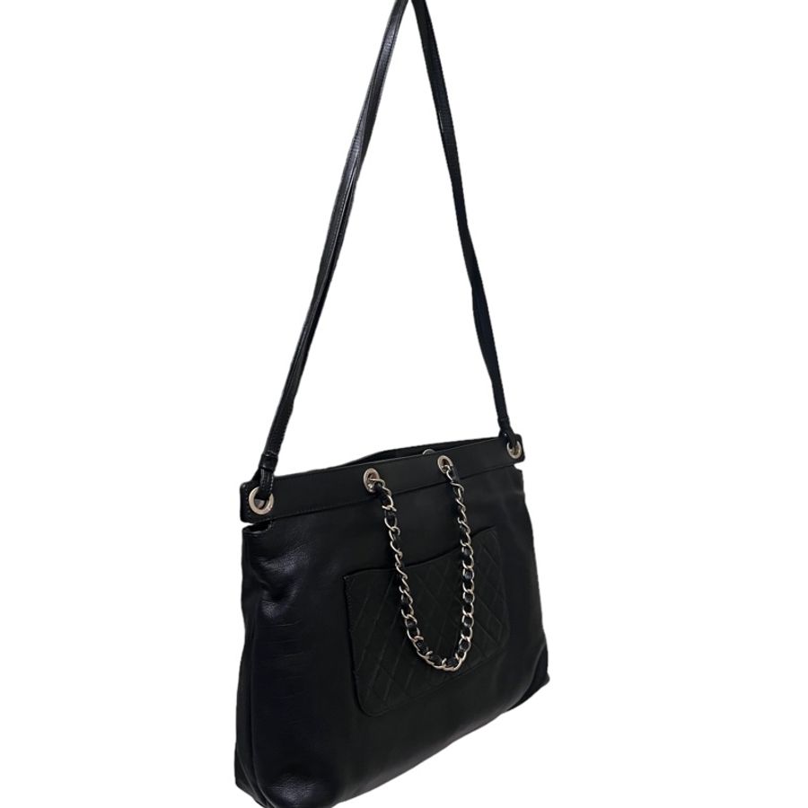 🍒CHANEL 絕版LOGO大托特包 2F230831-1-6
