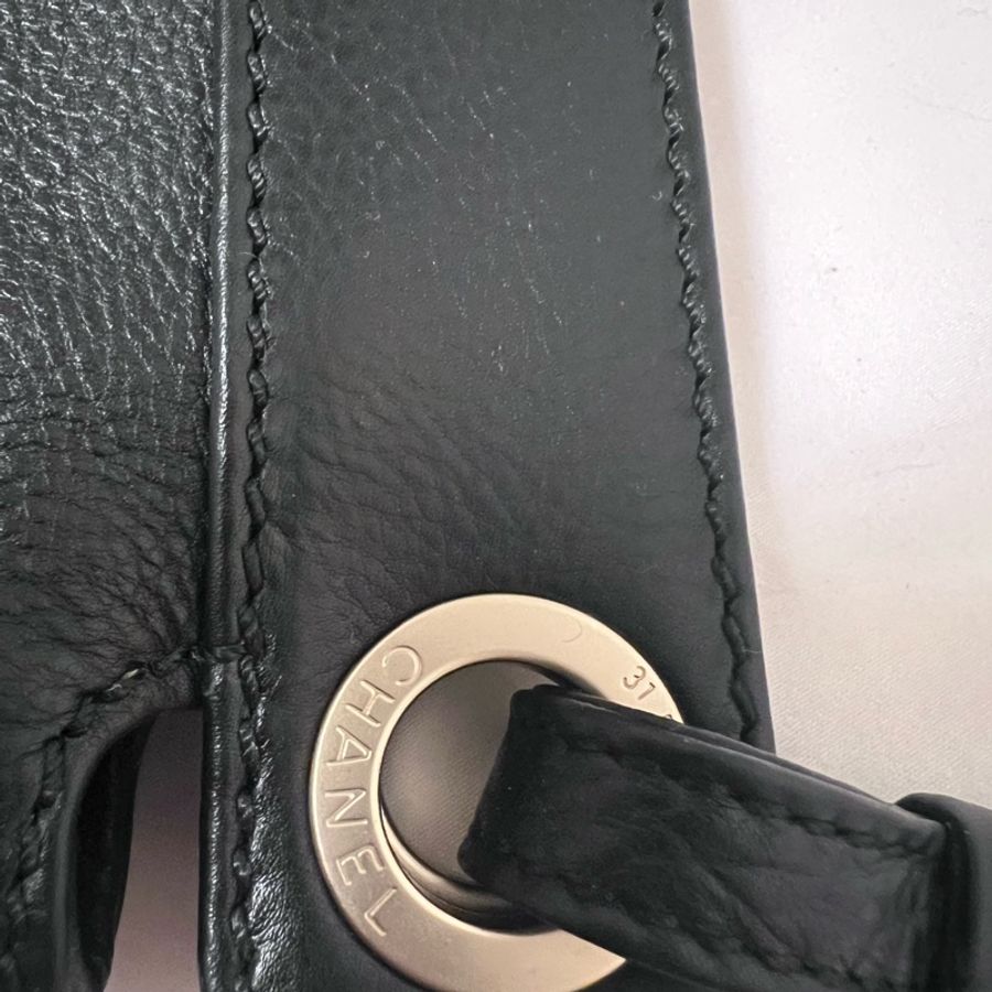 🍒CHANEL 絕版LOGO大托特包 2F230831-1-12