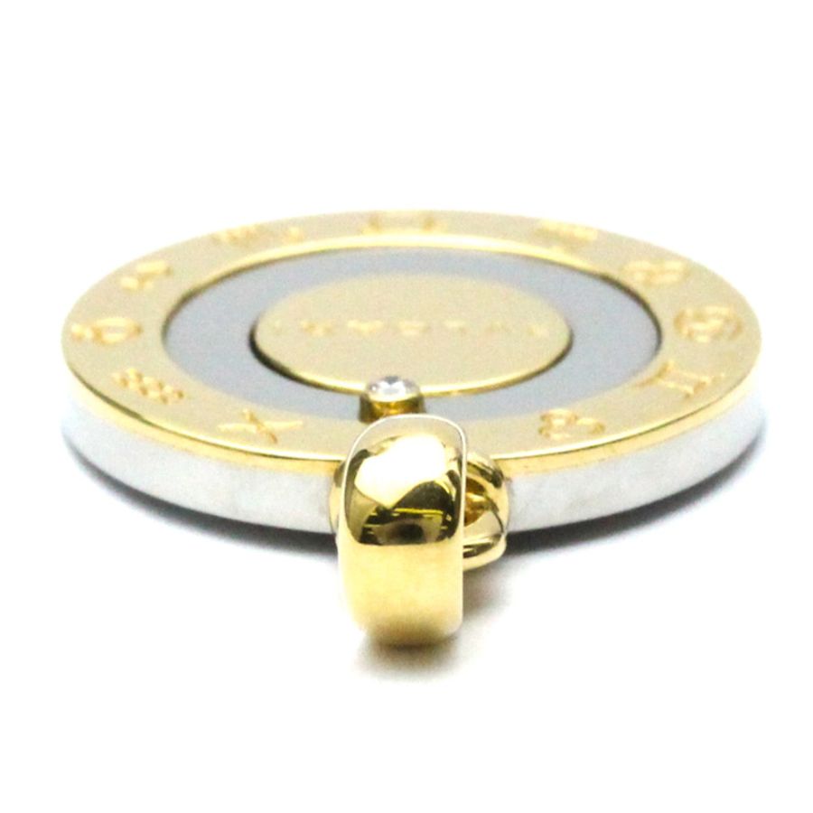 【日本直送】Bvlgari 星座吊墜不銹鋼、黃金(18K)鑽石男士、女士時尚吊墜項鍊(金、銀)-3
