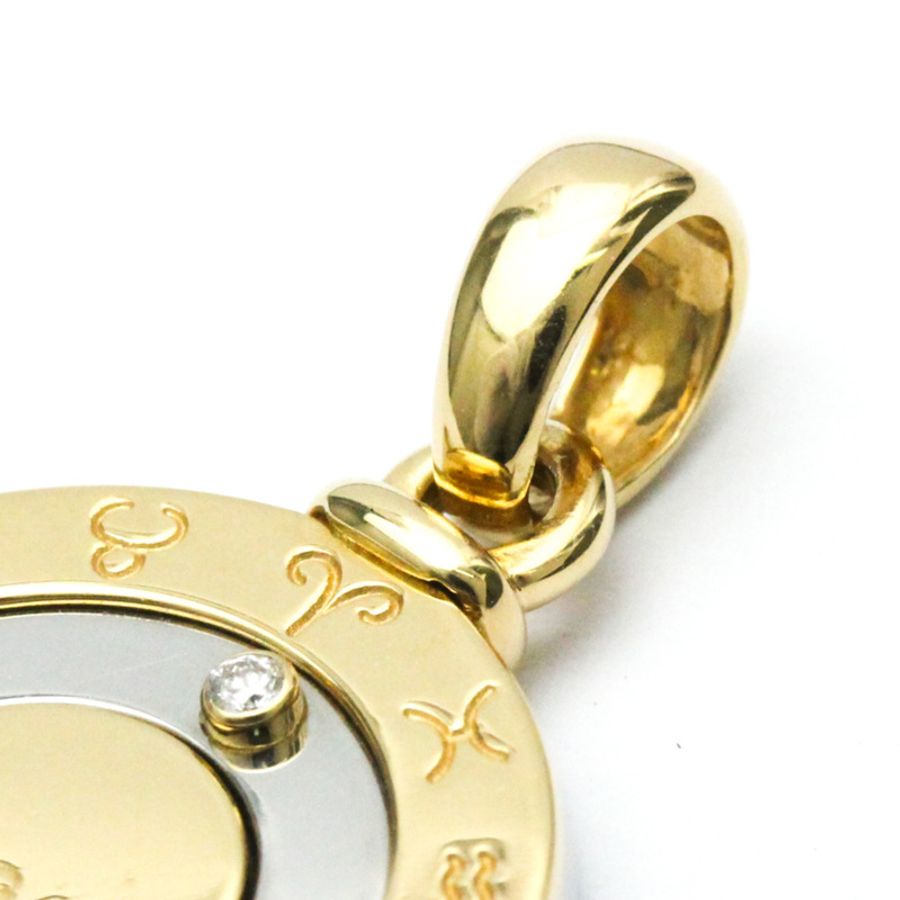 【日本直送】Bvlgari 星座吊墜不銹鋼、黃金(18K)鑽石男士、女士時尚吊墜項鍊(金、銀)-6