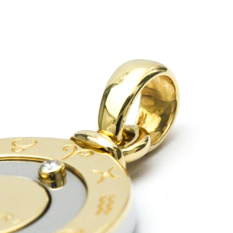 【日本直送】Bvlgari 星座吊墜不銹鋼、黃金(18K)鑽石男士、女士時尚吊墜項鍊(金、銀)-7