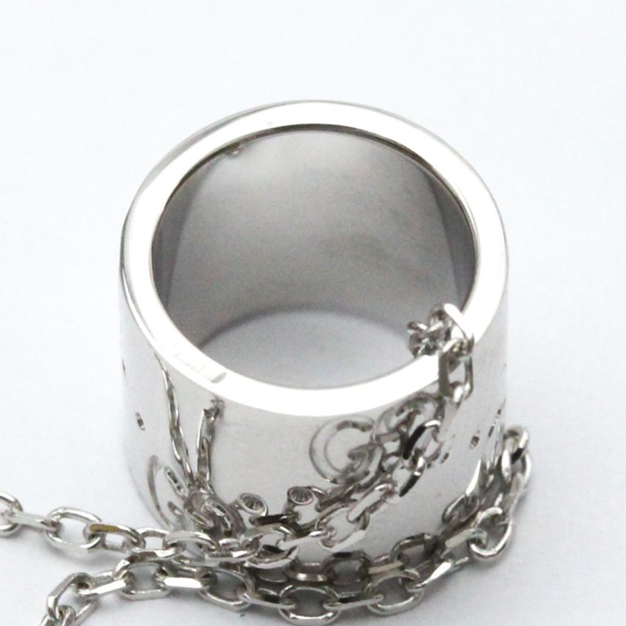 【日本直送】Gucci G Icon 白金(18K)女士、男士吊墜項鍊-5