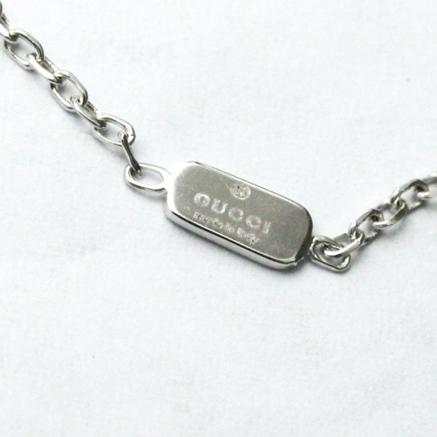 【日本直送】Gucci G Icon 白金(18K)女士、男士吊墜項鍊-6
