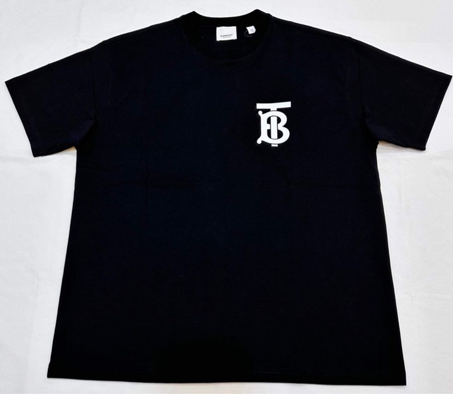 Burberry 白膠TB短袖T恤-6