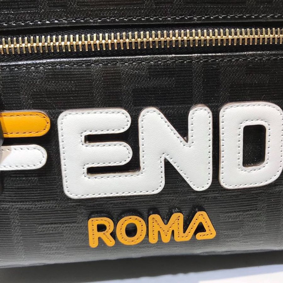 ✨快閃特價✨Fendi 8BZ036 FF Logo 防潑水材質後背包-14