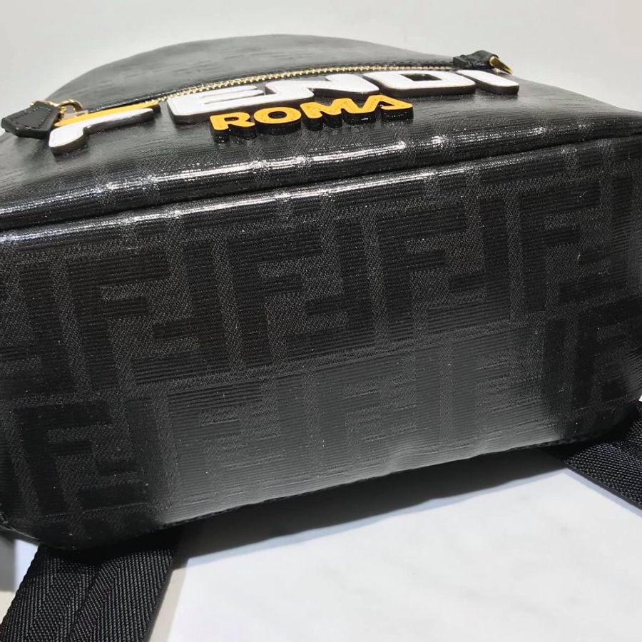 ✨快閃特價✨Fendi 8BZ036 FF Logo 防潑水材質後背包-17