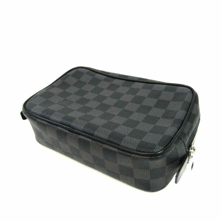 【日本直送】Louis Vuitton Damier Graphite True 廁所 PM N47522 男士小包 Damier Graphite-1