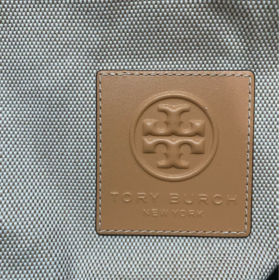 Tory Burch 白色帆布托特 TOTE 肩背包-16