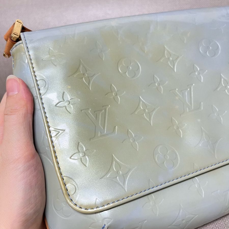 LV Vintage 漆皮王菲包-9