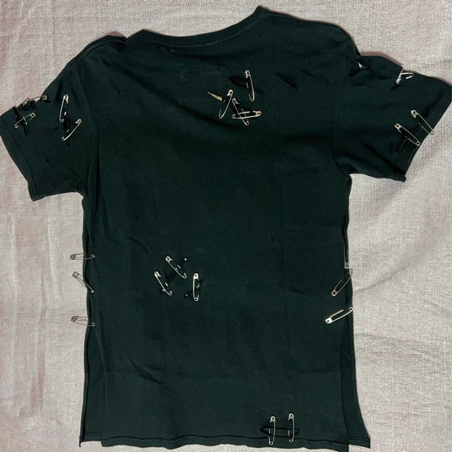 法國著名設計師. 古董手工T-shirt-1