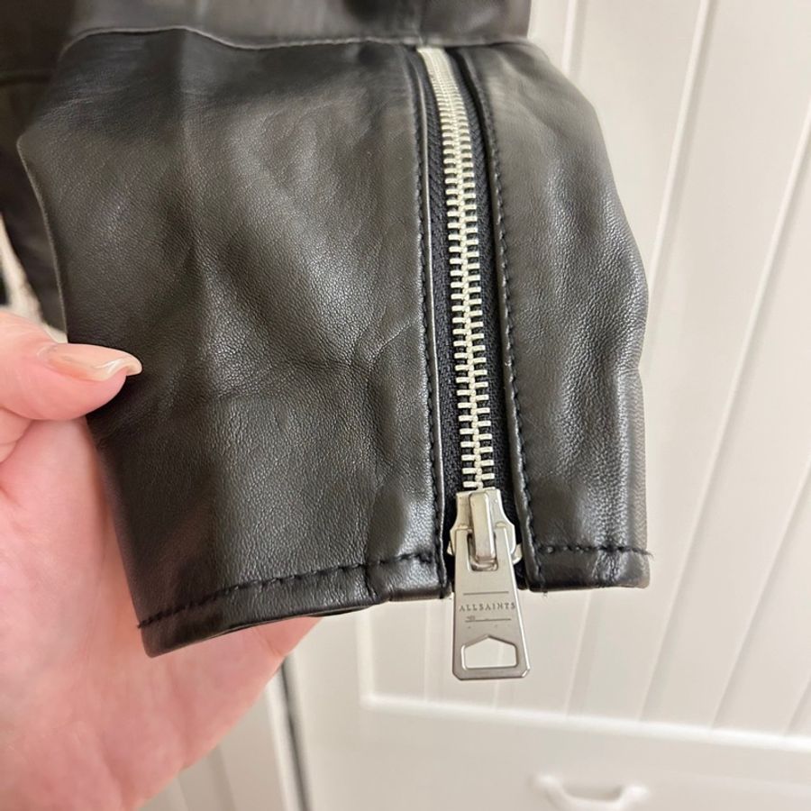 AllSaints RIO BIKER black XS-3