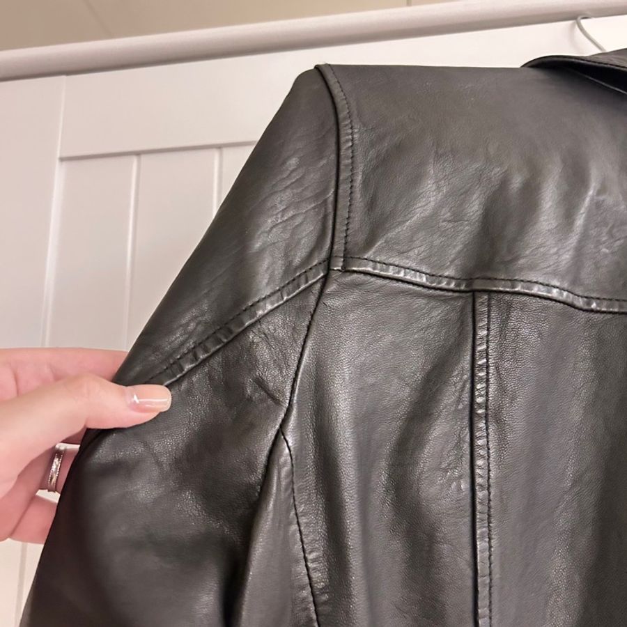AllSaints RIO BIKER black XS-7