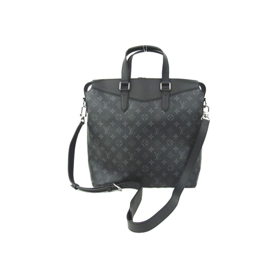 LV Monogram Eclipse Explorer 探險家 商務包 手提包 電腦包 公事包 斜背包-4