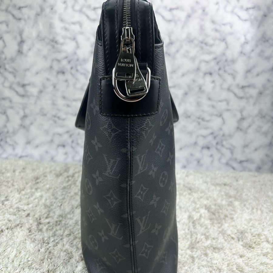 LV Monogram Eclipse Explorer 探險家 商務包 手提包 電腦包 公事包 斜背包-10