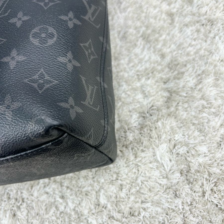 LV Monogram Eclipse Explorer 探險家 商務包 手提包 電腦包 公事包 斜背包-11