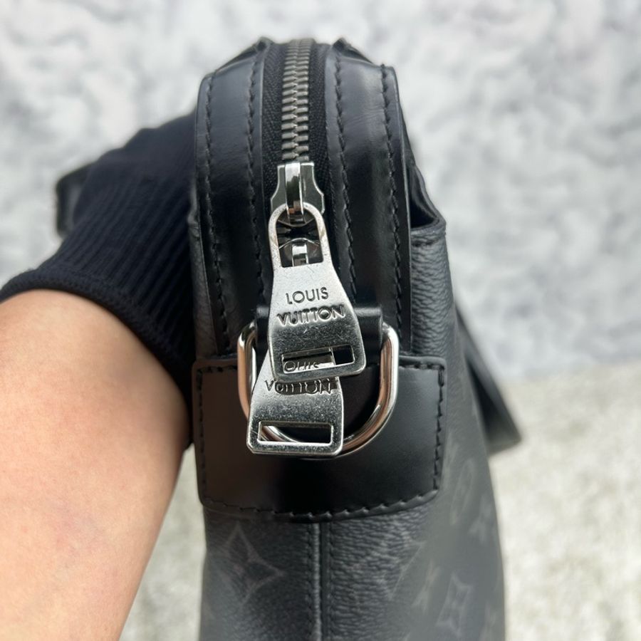 LV Monogram Eclipse Explorer 探險家 商務包 手提包 電腦包 公事包 斜背包-20