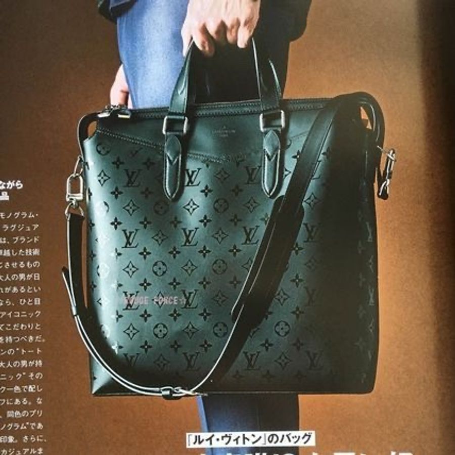 LV Monogram Eclipse Explorer 探險家 商務包 手提包 電腦包 公事包 斜背包-28