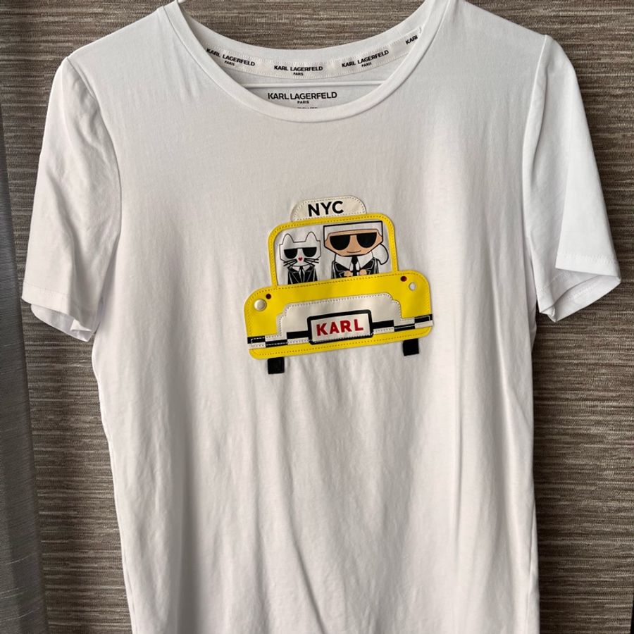 Karl Lagerfeld 💝計程車 T-shirt-0