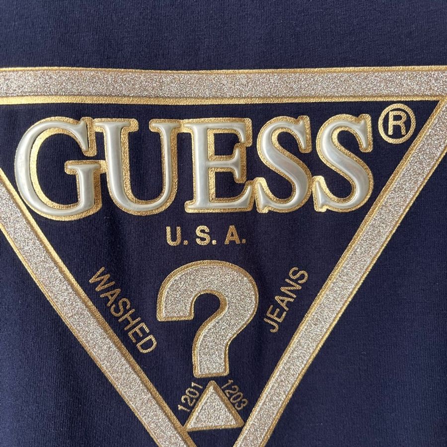 Guess 藍色T-shirt(男款)-17