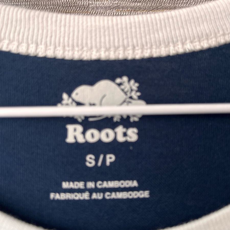 Roots 藍色T-shirt-18