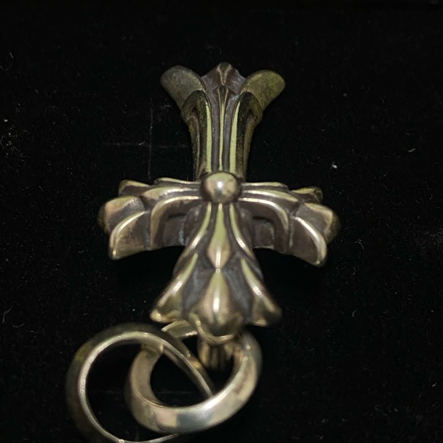 Chrome Hearts 克羅心中號雙十字墜飾-11