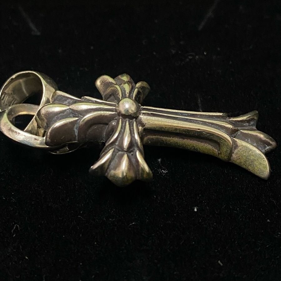 Chrome Hearts 克羅心中號雙十字墜飾-16