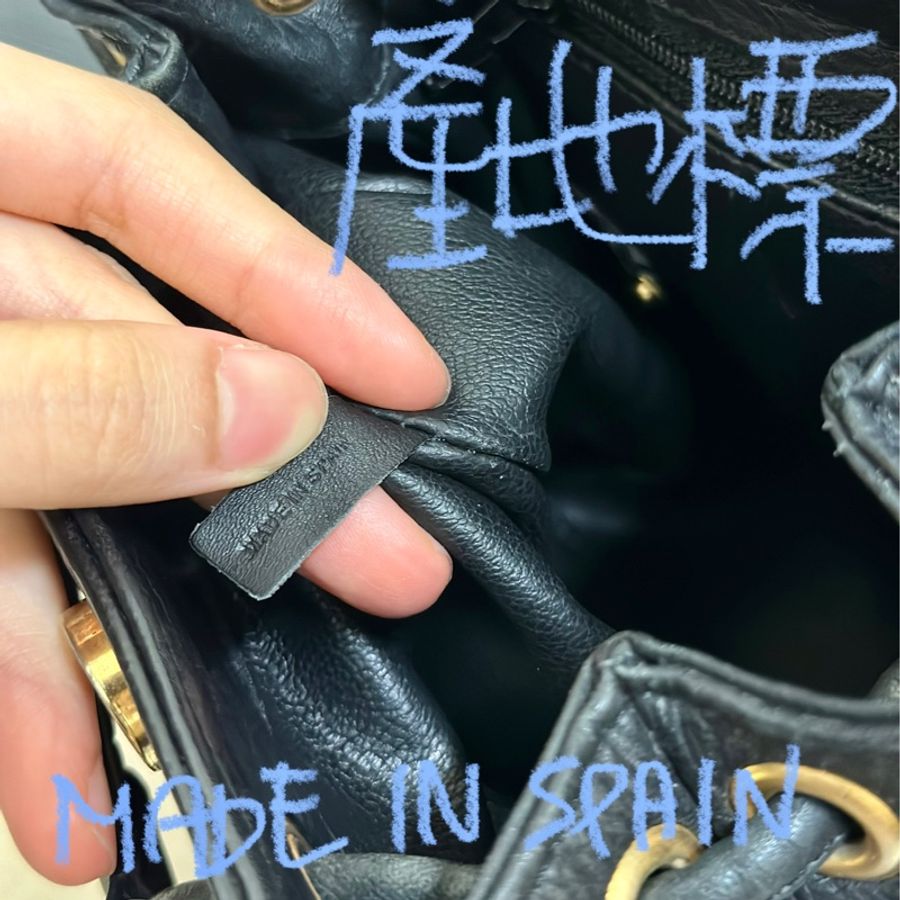 🔥急出可議🔥 #Dior #後背包 #雙肩包 質感全牛皮黑色 #vintage #古董包 CD五金鍍24k金 💕 絕版極美品-36