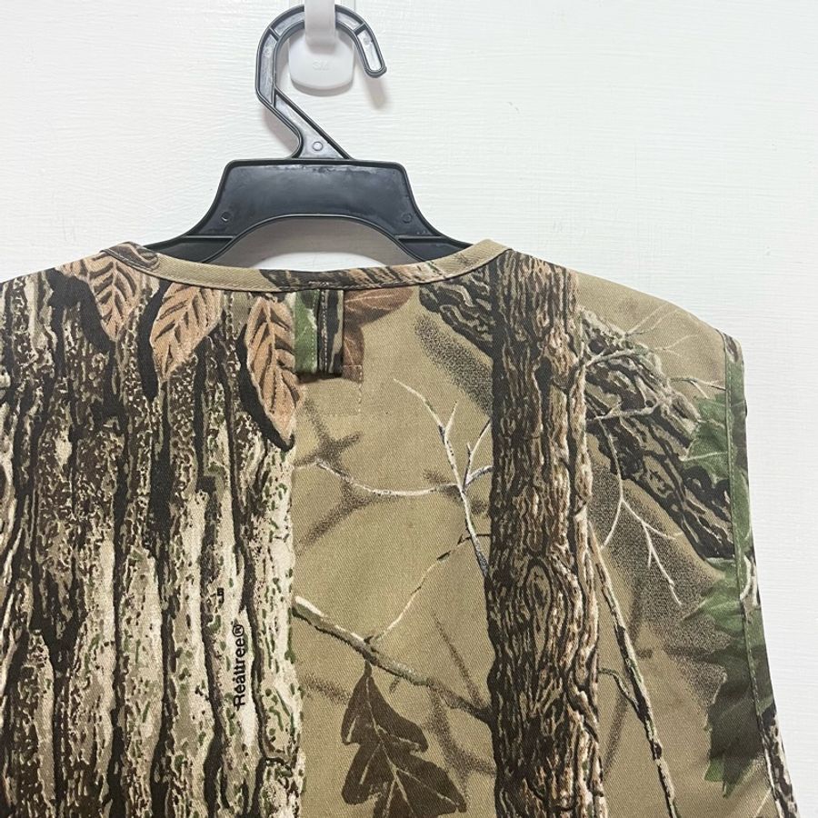 Ozark Trail 1990s Vintage Realtree Hunting Camouflage Vest 狩獵背心 戶外生存 叢林迷彩 獵裝馬甲 樹木偽裝 打獵 瑞士專業戶外品牌 九零年代 古著 早期 近全新 老品-3