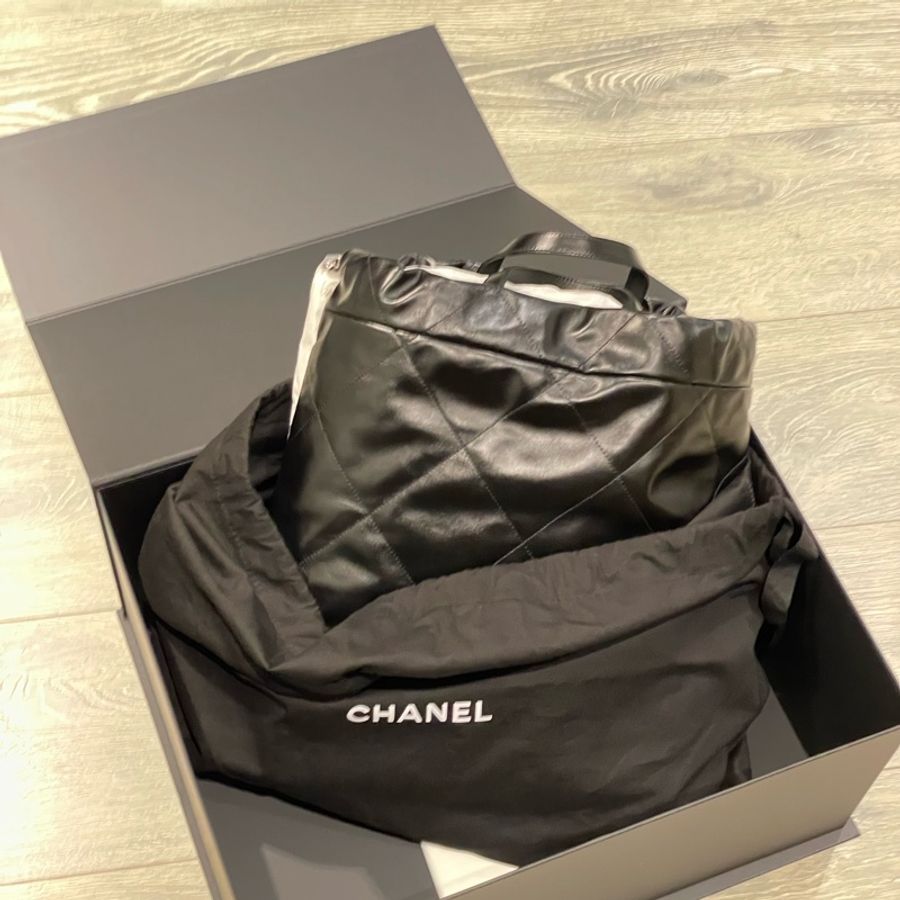 Chanel 22 backpack 後背包 全新全配正品-5