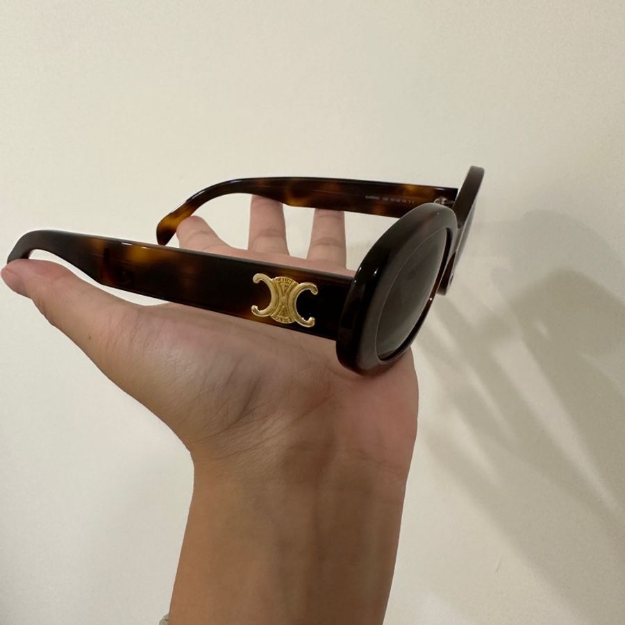 Celine 凱旋門琥珀墨鏡-12