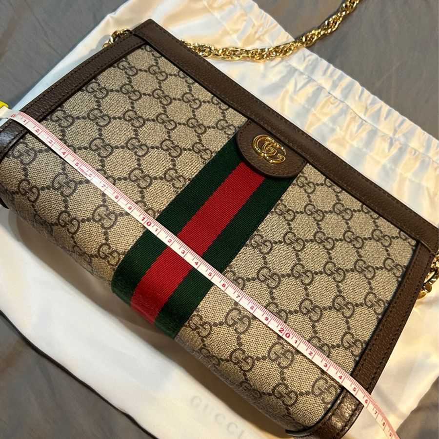 《二手》Gucci 古馳 老花 ophidia 側背包-6