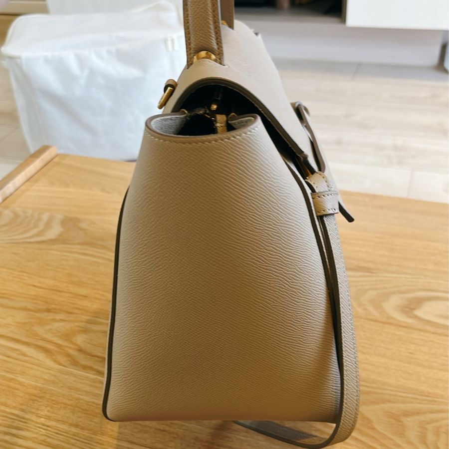 Celine Mini Belt Light Taupe 奶茶色鯰魚包-3