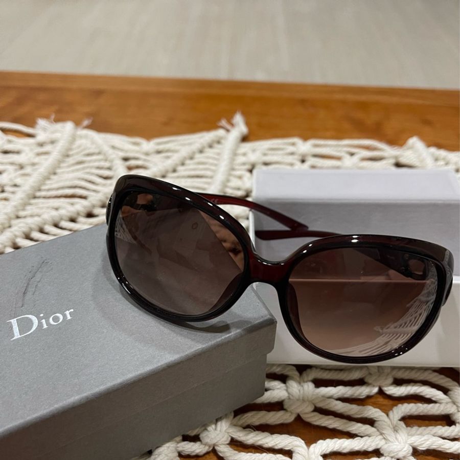 DIOR DIORLADY1FS 迪奧太陽眼鏡|大框時尚復古顯瘦淺色墨鏡-0