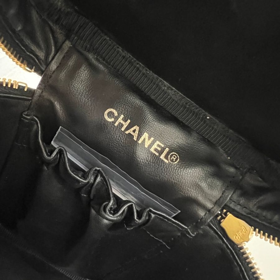 ‼️香奈兒 Chanel CC Vanity Bag 古董老香化妝包‼️-3