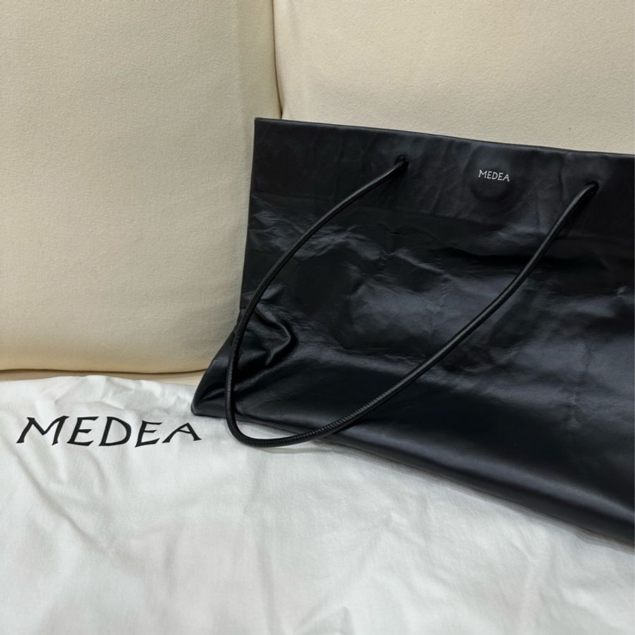 MEDEA 小眾品牌仿紙袋設計手提包-0