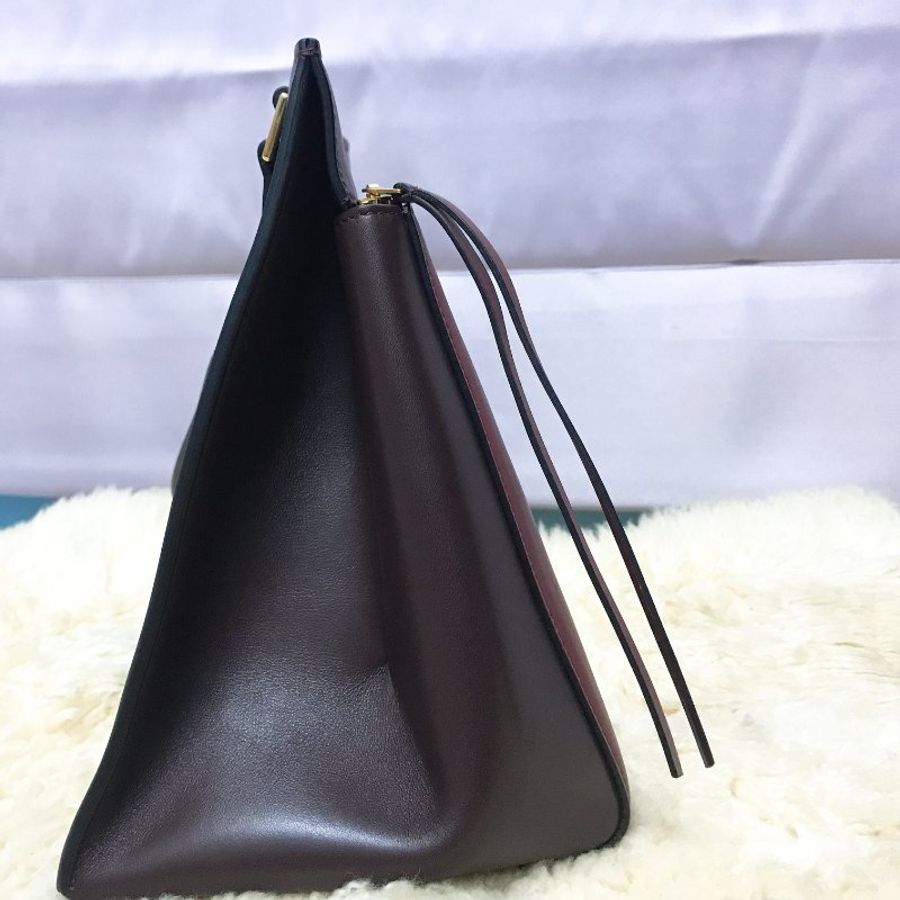 Celine Edge Bag 超美布根地紅-3