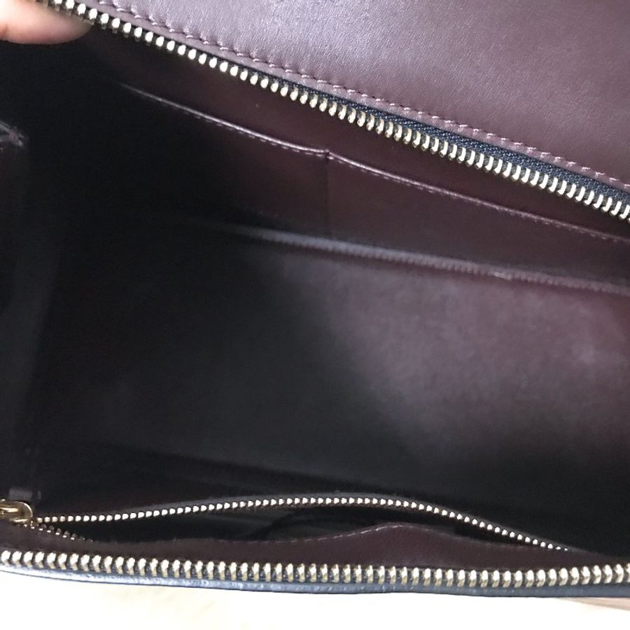 Celine Edge Bag 超美布根地紅-5