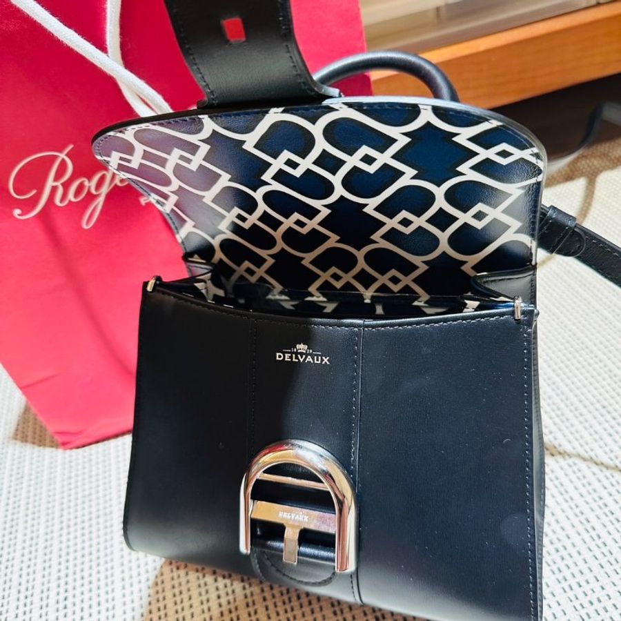 Delvaux Brillant Mini S Box Calf Lining D-9
